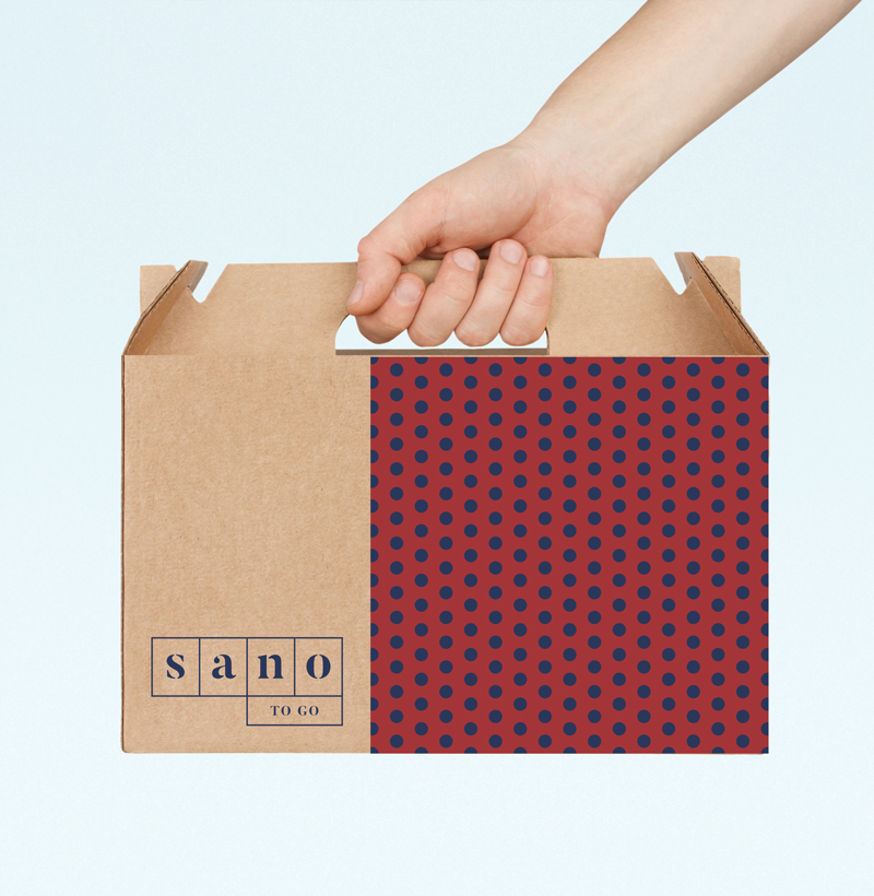 Sano食品品牌形象策略與企業vi設計，食品logo設計