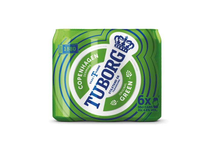 丹麥啤酒Tuborg品牌設計，展現年輕與活力
