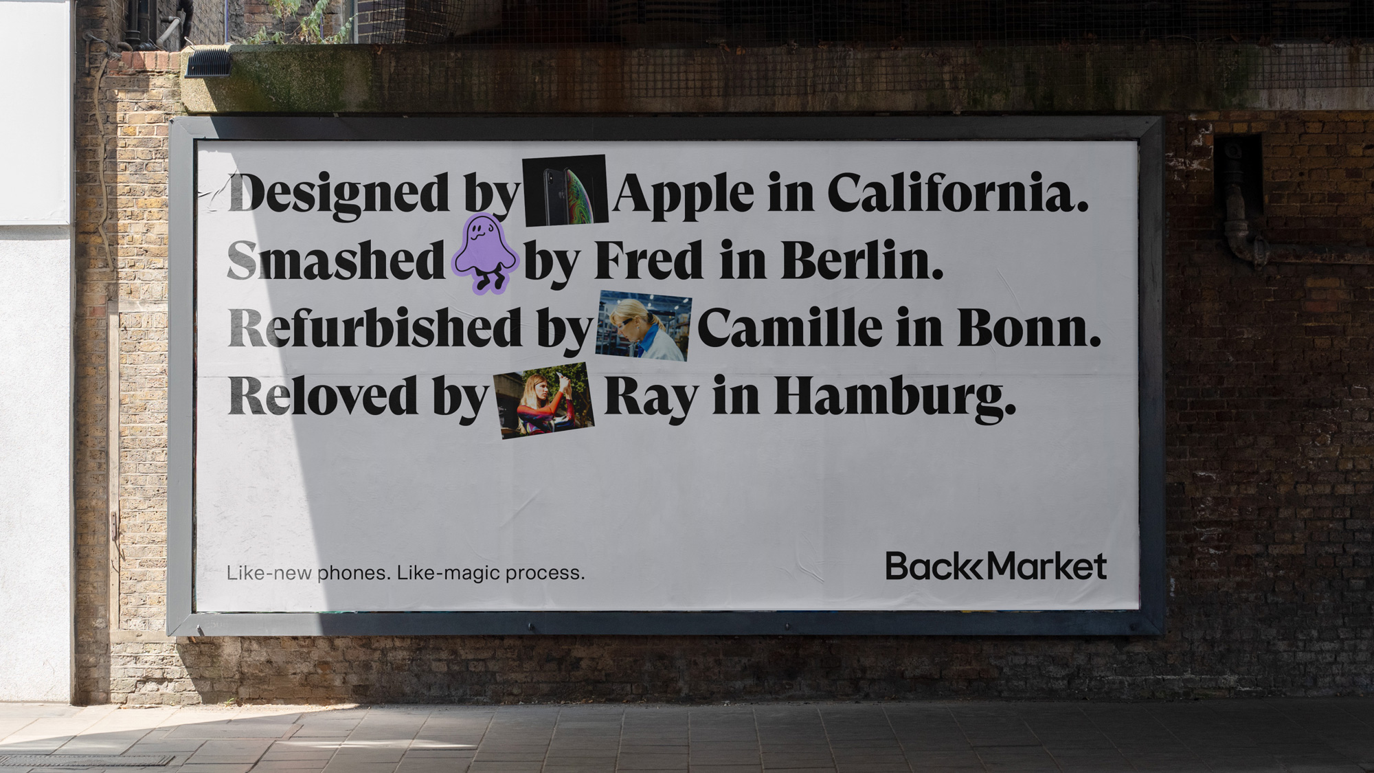 Back Market電子設備翻新服務商公司vi設計，廣告設計